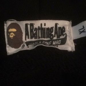 Bape camo sleeve hoodie